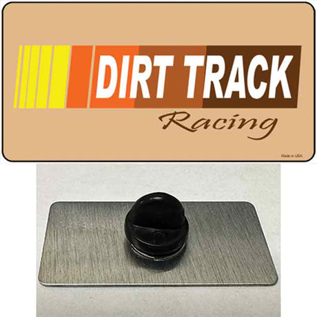 Dirt Track Racing Novelty Metal Hat Pin