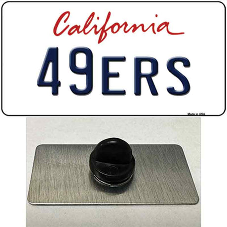 49ERS California State Novelty Metal Hat Pin