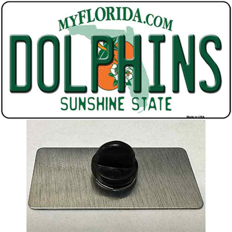 Dolphins Florida State Novelty Metal Hat Pin