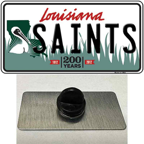 Saints Louisiana State Novelty Metal Hat Pin