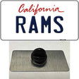 Rams California State Novelty Metal Hat Pin