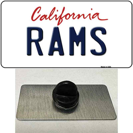 Rams California State Novelty Metal Hat Pin