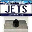 Jets New York State Novelty Metal Hat Pin