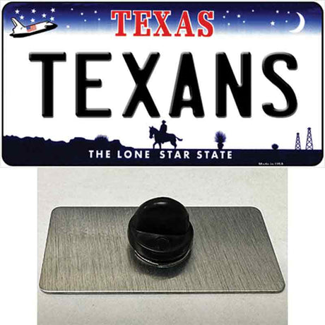 Texans Texas State Novelty Metal Hat Pin