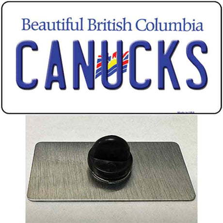 Canucks British Columbia Canada Province Novelty Metal Hat Pin