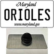 Orioles Maryland State Novelty Metal Hat Pin