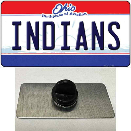 Indians Ohio State Novelty Metal Hat Pin