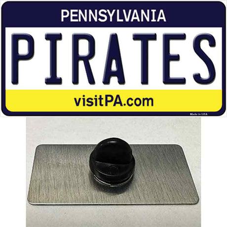 Pirates Pennsylvania State Novelty Metal Hat Pin