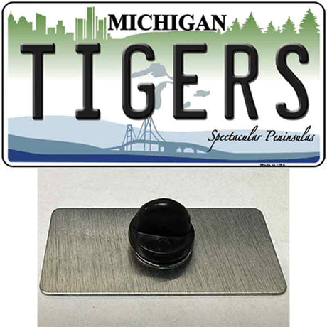 Tigers Michigan State Novelty Metal Hat Pin