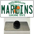 Marlins Florida State Novelty Metal Hat Pin