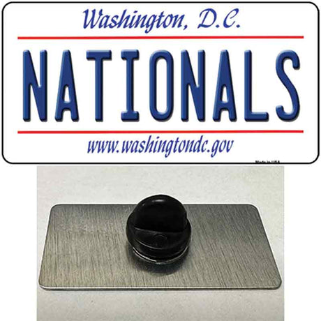 Nationals Washington DC State Novelty Metal Hat Pin