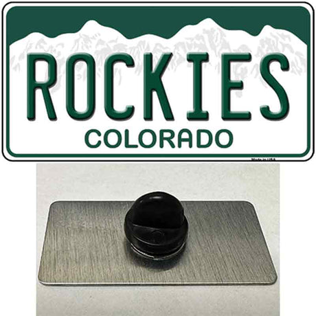 Rockies Colorado State Novelty Metal Hat Pin