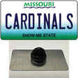 Cardinals Missouri State Novelty Metal Hat Pin