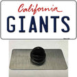 Giants California State Novelty Metal Hat Pin