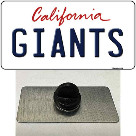 Giants California State Novelty Metal Hat Pin