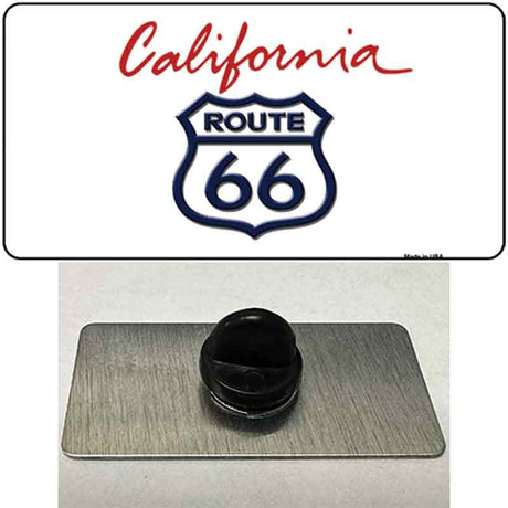 Route 66 Shield California Novelty Metal Hat Pin