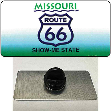 Route 66 Shield Missouri Novelty Metal Hat Pin