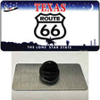 Route 66 Shield Texas Novelty Metal Hat Pin