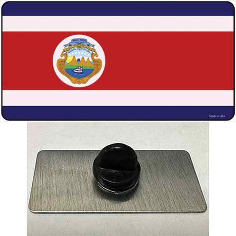 Costa Rica Flag Novelty Metal Hat Pin