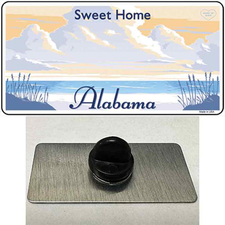 Alabama State Blank Novelty Metal Hat Pin