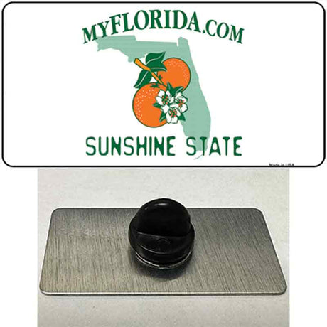 Florida State Blank Novelty Metal Hat Pin