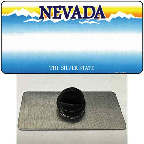 Nevada State Blank Novelty Metal Hat Pin