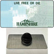 New Hampshire State Blank Novelty Metal Hat Pin