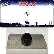 Texas State Blank Novelty Metal Hat Pin