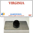 Virginia State Blank Novelty Metal Hat Pin