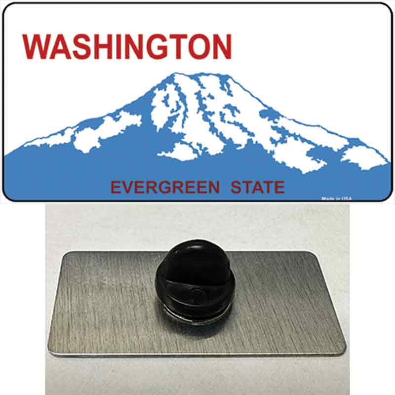 Washington State Blank Novelty Metal Hat Pin