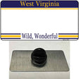 West Virginia State Blank Novelty Metal Hat Pin