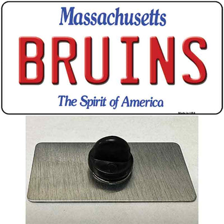 Bruins Massachusetts State Novelty Metal Hat Pin