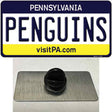 Penguins Pennsylvania State Novelty Metal Hat Pin