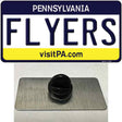 Flyers Pennsylvania State Novelty Metal Hat Pin