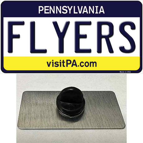 Flyers Pennsylvania State Novelty Metal Hat Pin