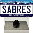 Sabres New York State Novelty Metal Hat Pin