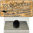 We The People Novelty Metal Hat Pin