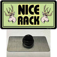 Nice Rack Novelty Metal Hat Pin