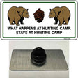 What Happens At Camp Novelty Metal Hat Pin