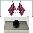 Confederate Crossed Flags Novelty Metal Hat Pin