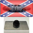 Confederate Flag Charger Novelty Metal Hat Pin