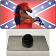 Confederate Flag Stallion Horse Novelty Metal Hat Pin