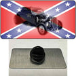 Confederate Flag Hot Rod Novelty Metal Hat Pin