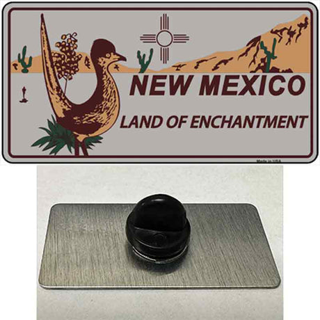 Roadrunner Gray New Mexico Novelty Metal Hat Pin