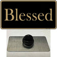 Blessed Gold Novelty Metal Hat Pin