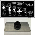 The Shit Family Novelty Metal Hat Pin