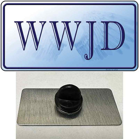 WWJD Novelty Metal Hat Pin