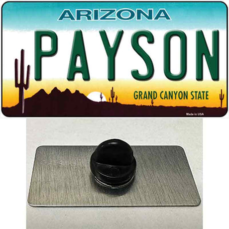 Payson Arizona Novelty Metal Hat Pin