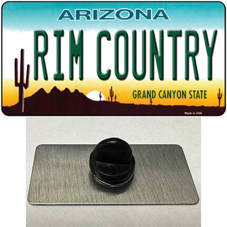 Rim Country Arizona Novelty Metal Hat Pin