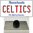 Celtics Massachusetts State Novelty Metal Hat Pin